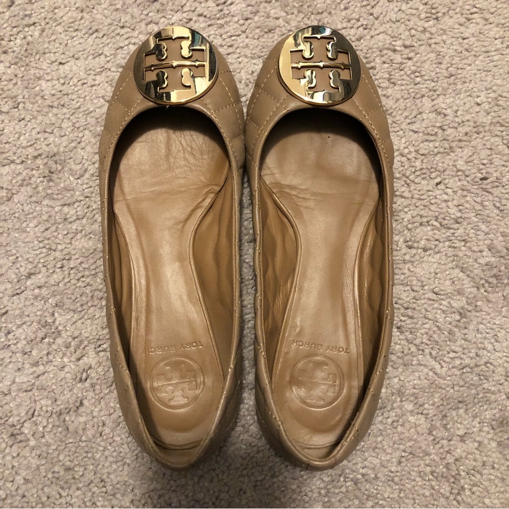 Tory Burch quilted flats